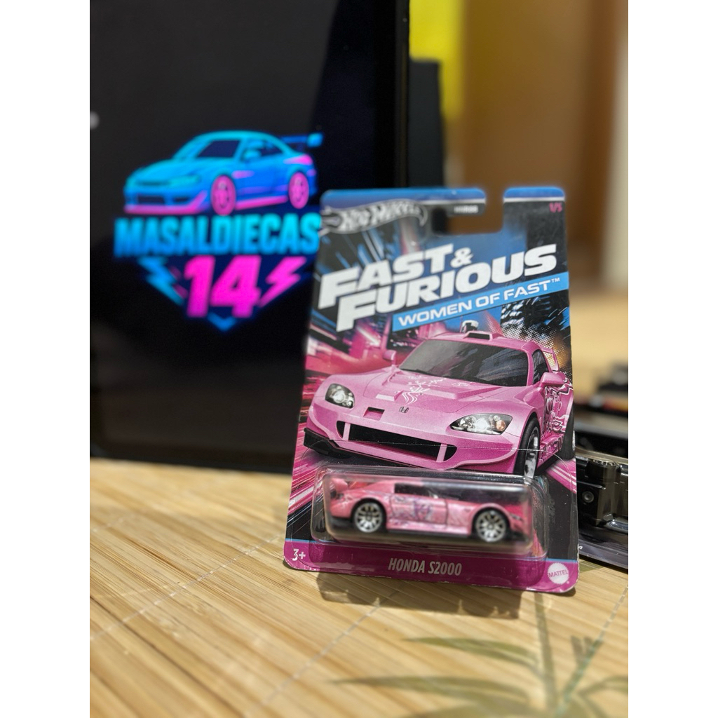 Hotwheels honda s2000 (suki pink)