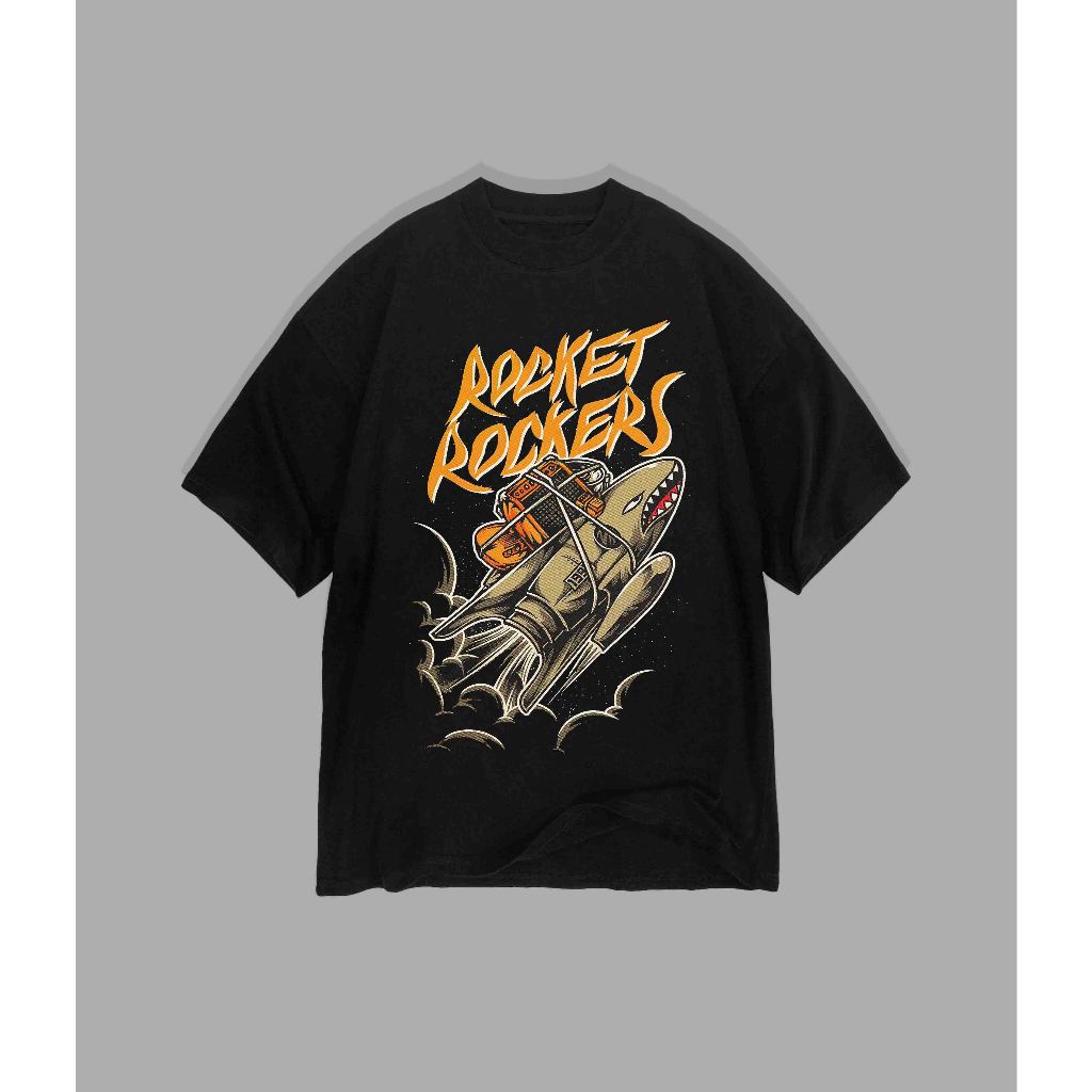 Tshirt Rocket Rockers - Twoside Skate Punk