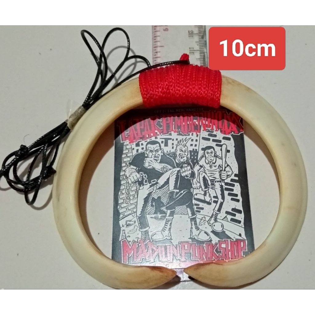 PROMO TARING BABI ASLI SEPASANG 1KEPALA UK 10CM & 11CM