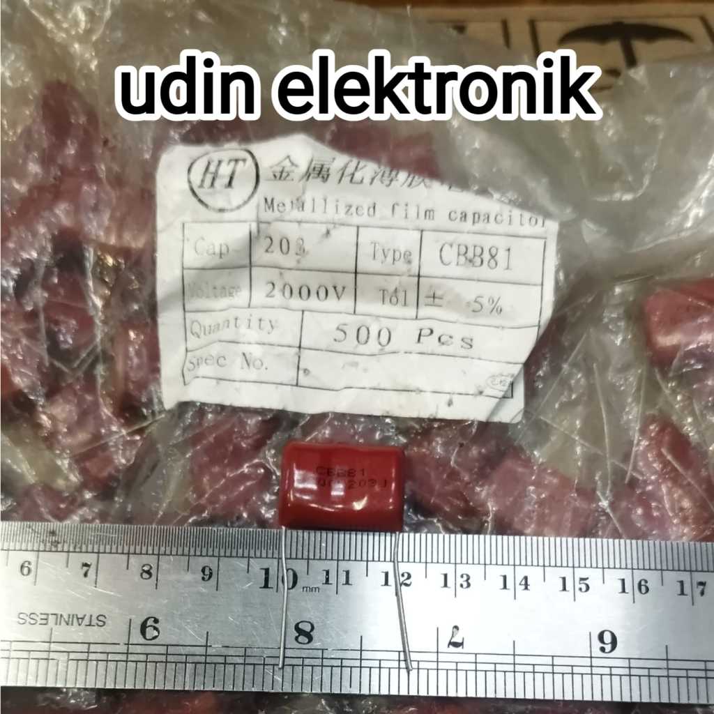 MILAR 203J 2000V MYLAR 203 2000V 20NF 2.000V