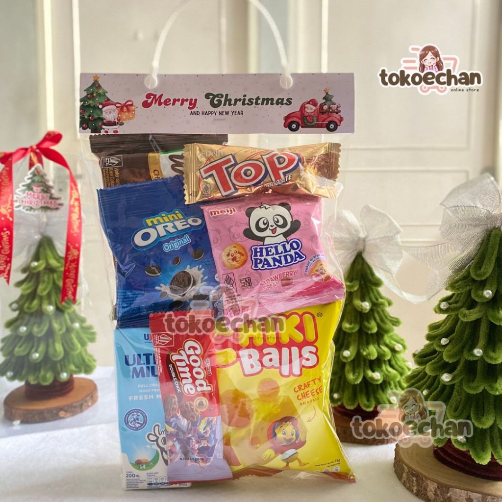 Snack Natal Ceria - Goodie Bag Natal
