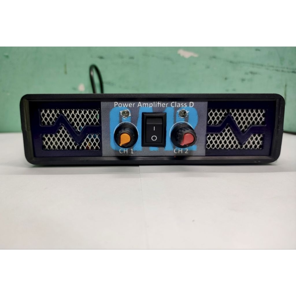 POWER AMPLIFIER CLASS D STEREO RAKITAN SIAP PAKAI