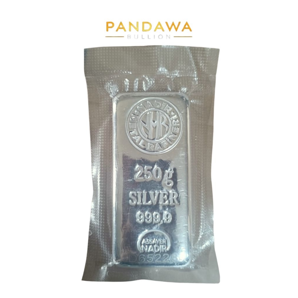 Logam Mulia Nadir Turki Perak Batangan Silver Cast Bar
