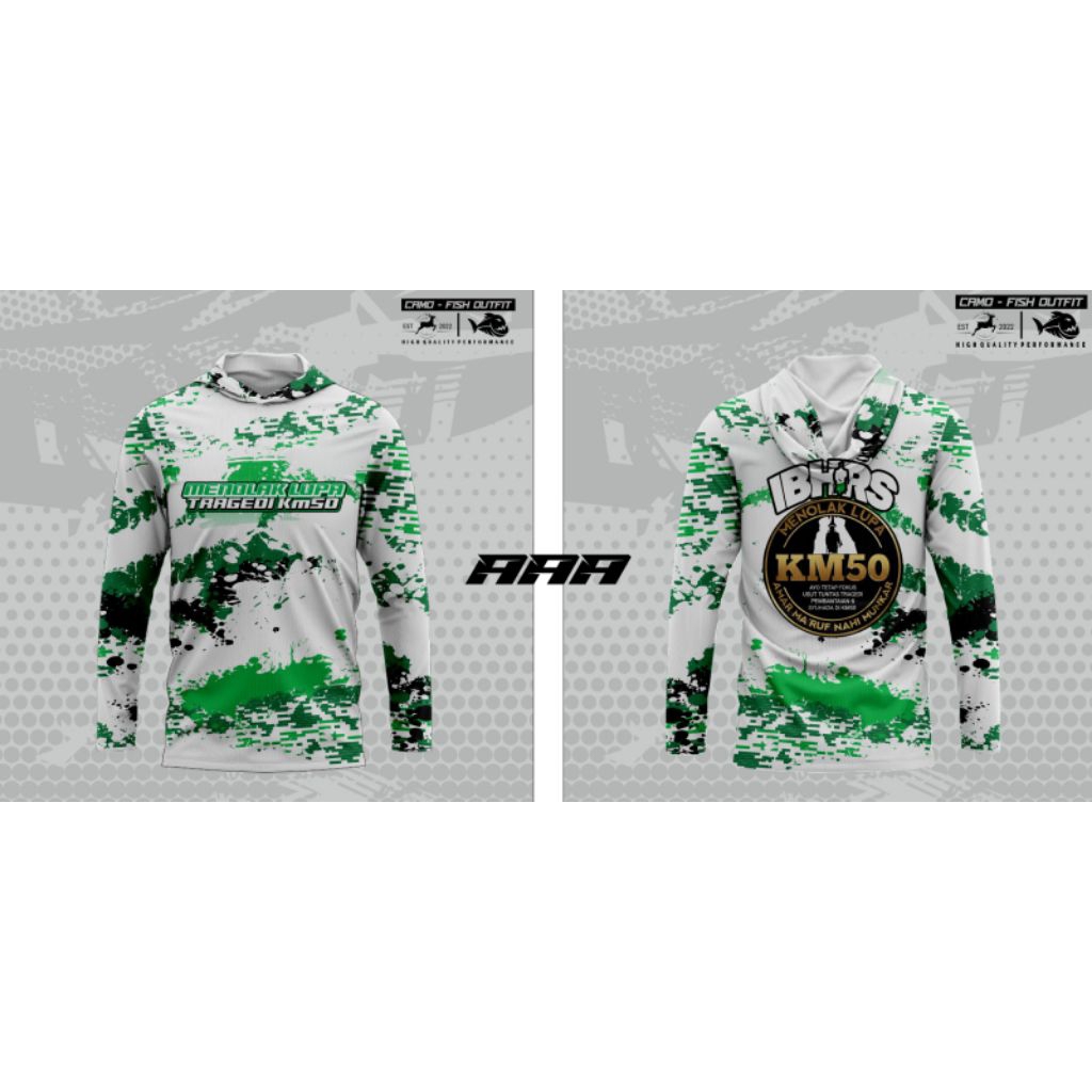 Jersey kupluk km50 IB HRS dewasa motif