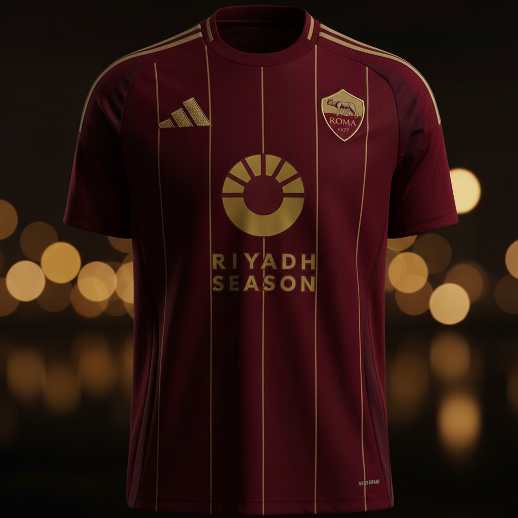 Jersey AS Roma Home 24/25 XL BNWT Original 100%