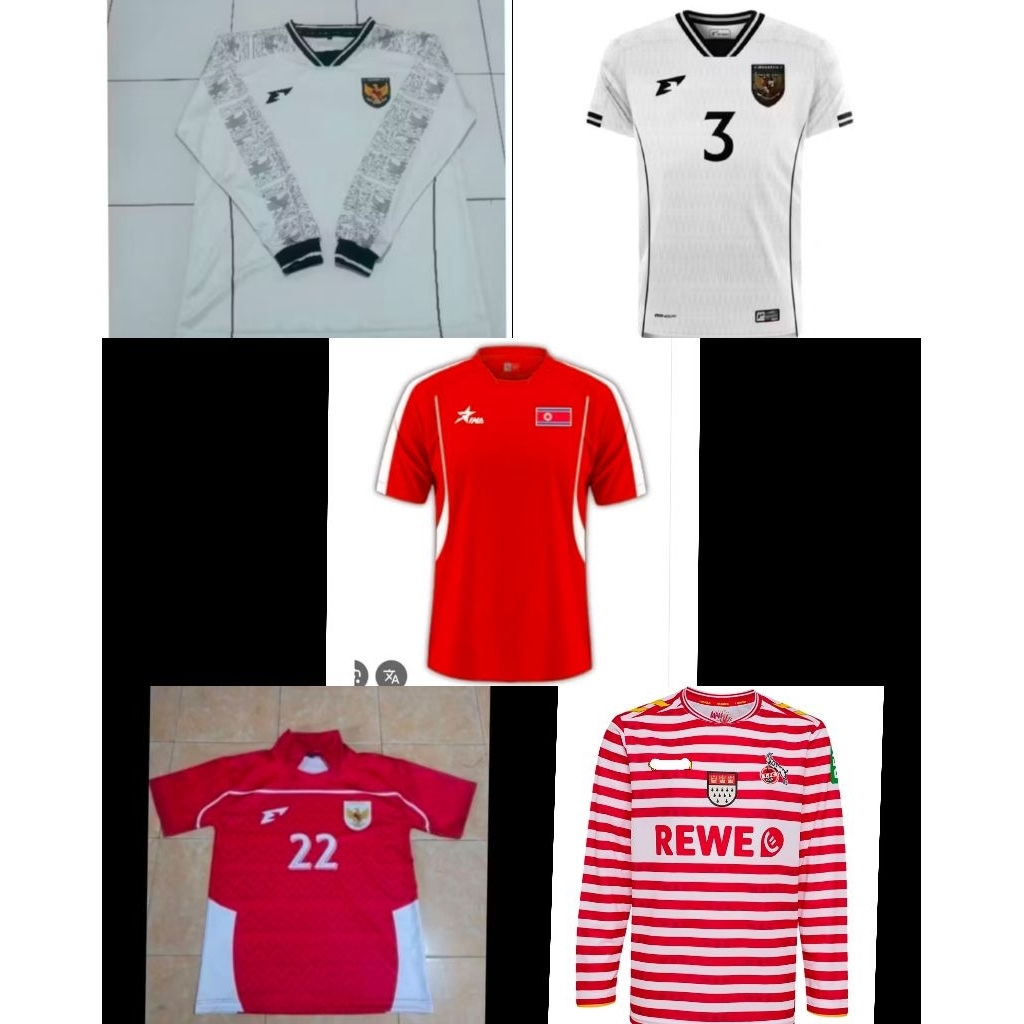 Jersey Timnas Indonesia 2025 Home Away Printing/Jersey Kids Timnas Indonesia 2025/Jersey Korut 2024 