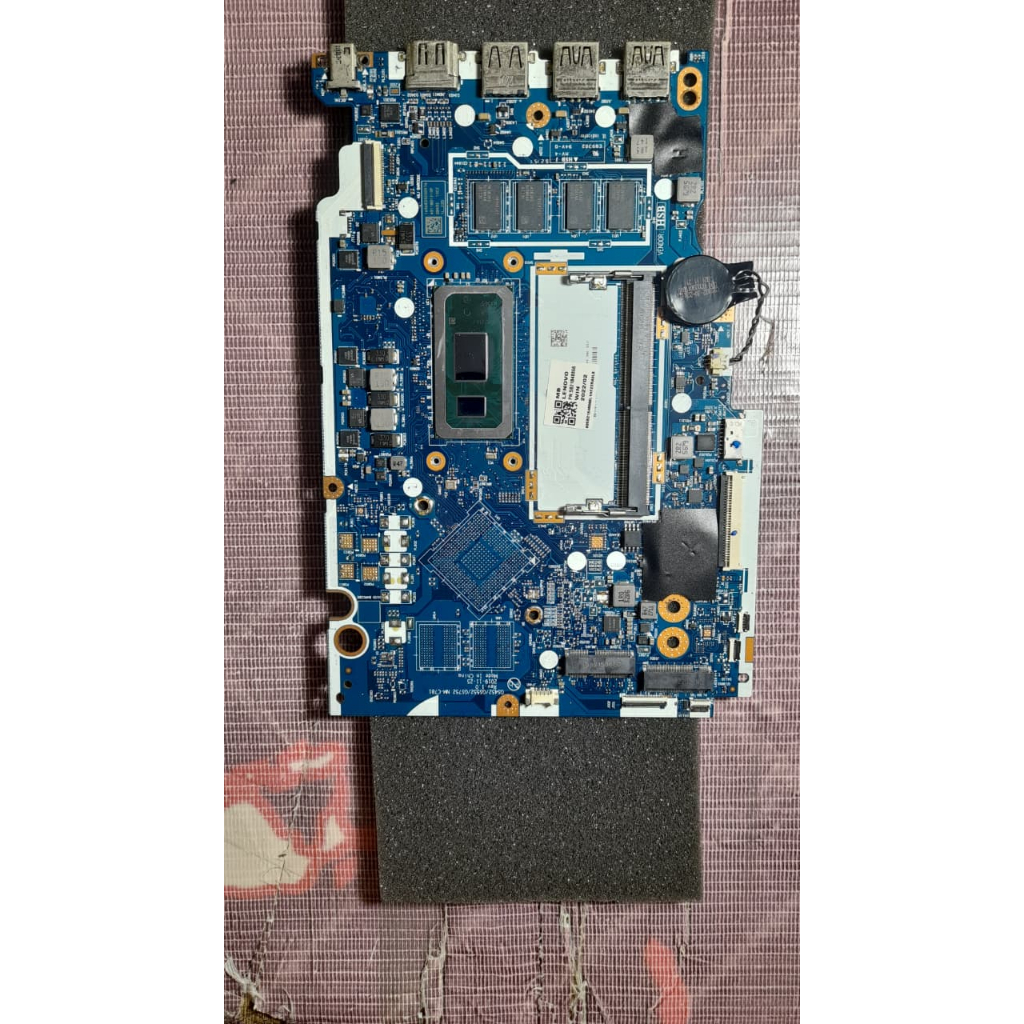 Motherboard Lenovo IdeaPad Slim 3 14IML05 4GB Onboard Ram i3 Gen 10 Copotan/Bekas