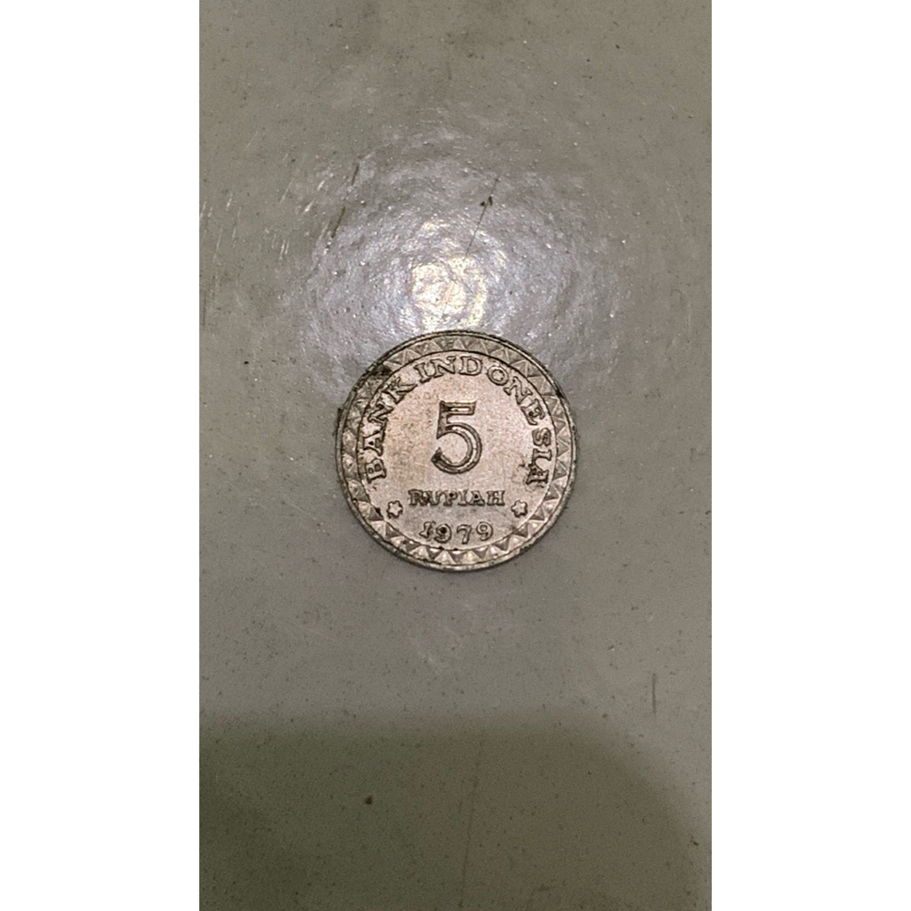 Uang Logam 5 Rupiah 1979