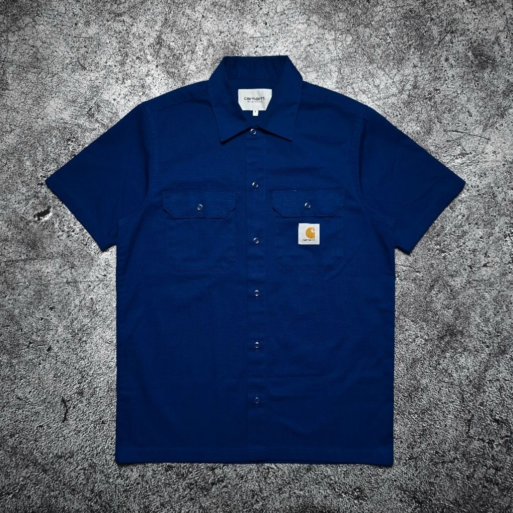Carhartt WIP S/S Master Shirt - Blue