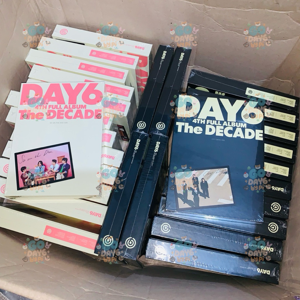 day6 album the decade sealed