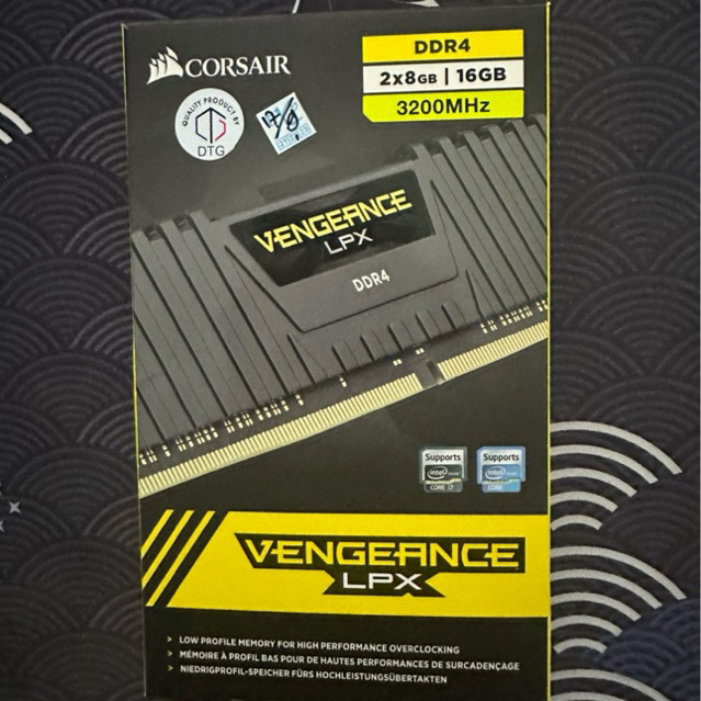 Corsair Ram DDR4 16Gb 2x8Gb 3200Mhz