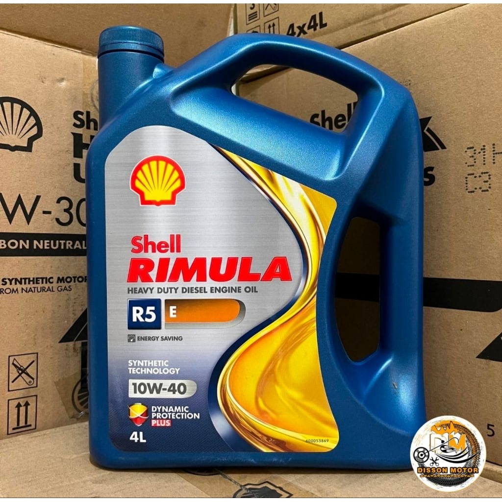 Shell Rimula R5 E 10W-40 Diesel Oli Shell Rimula R5E