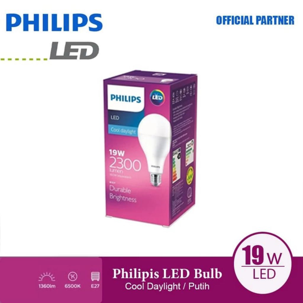 Lampu Philips LED 19W TERANG MURAH- PUSAT BOHLAM 19 WATT