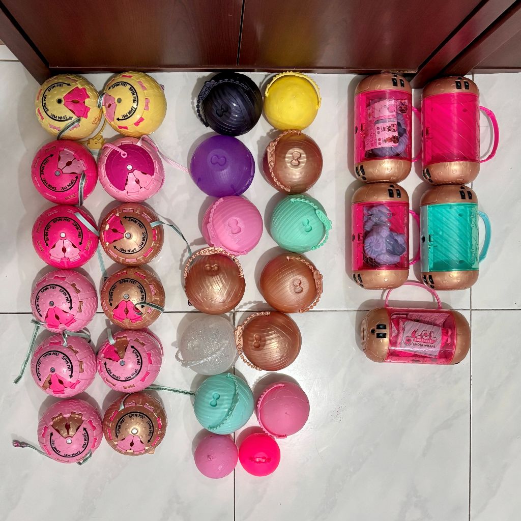 Kapsul LOL Surprise Original / LOL Case / Tempat Boneka – Bekas (HANYA CASE TANPA BONEKA)