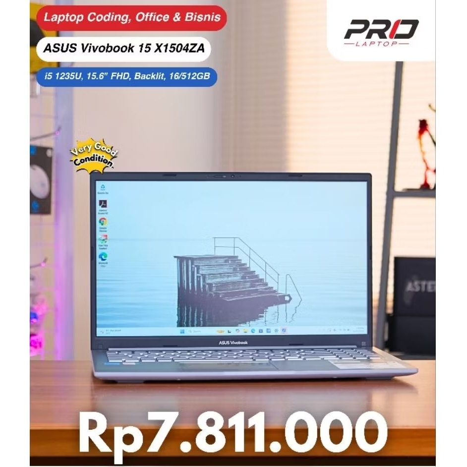 Asus Vivobook 15 X1504ZA i5 1235u 16/512gb 15.6" FHD