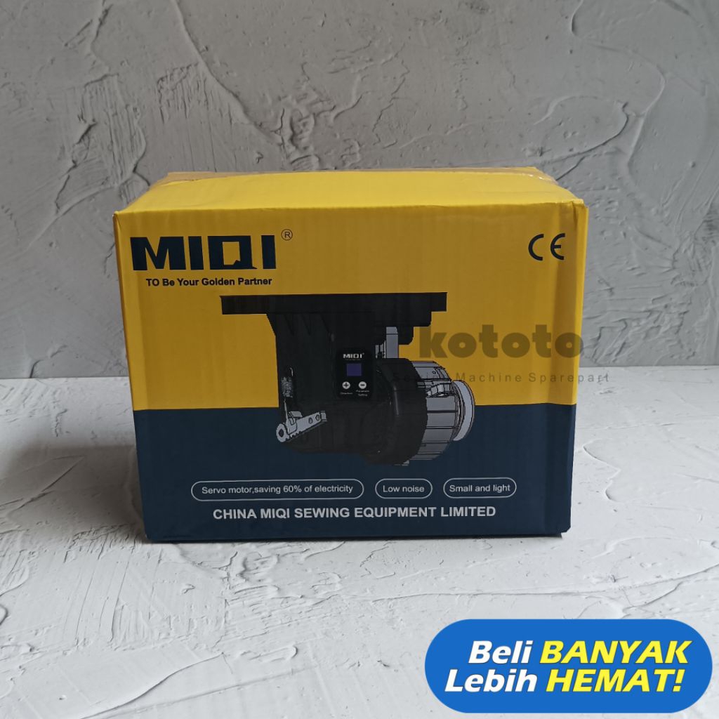 Dinamo Servo Mesin Jahit Besar/ Industri Merk MIQI