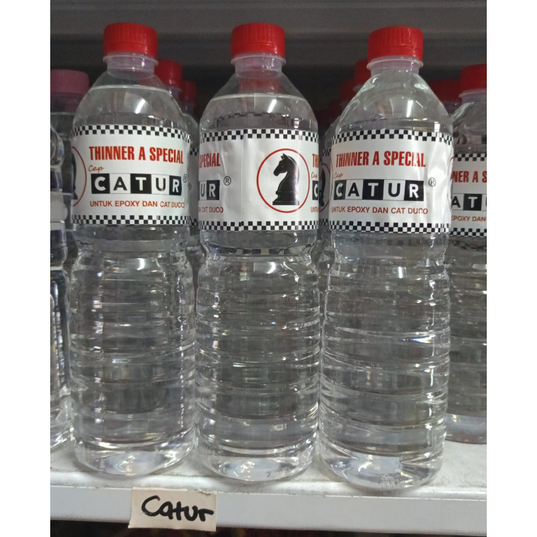THINNER A SPESIAL CATUR KEMASAN 1 LTR BOTOLAN/KHUSUS INSTAN