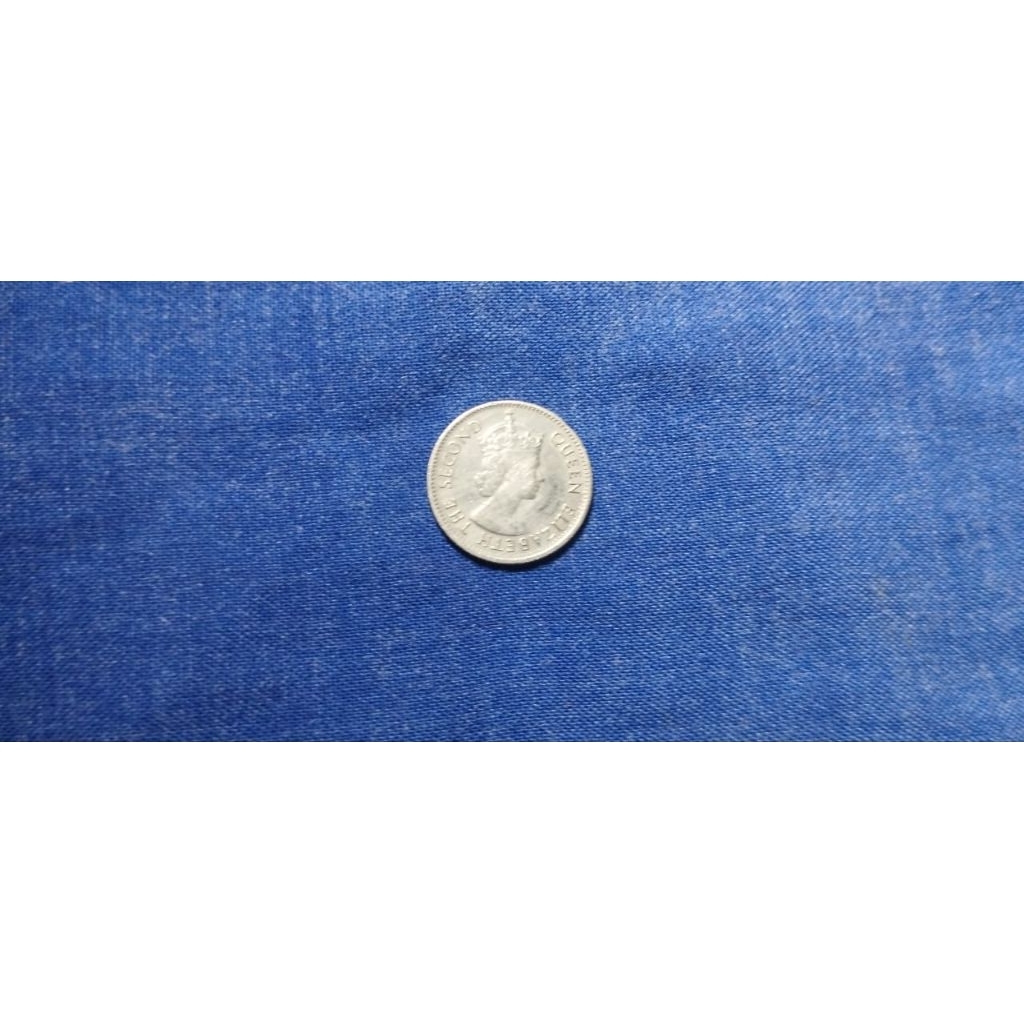 KOIN 5 CENT MALAYA DAN BRITISH BORNEO USIA 64 TAHUN