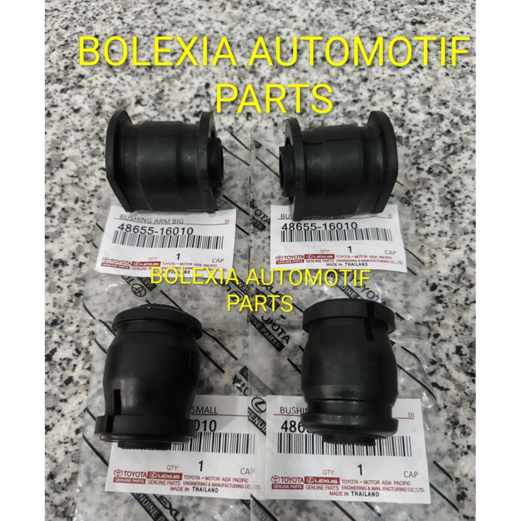 Bushing Lower Arm Starlet Kotak Kapsul Bosh Sayap Depan Bawah Starlet Bosh Kapak Starlet Kotak/Kapsu