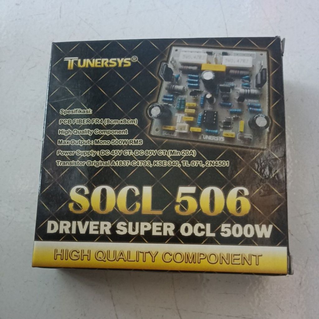 SOCL 506 TUNERSYS DRIVER SUPER OCL 500W