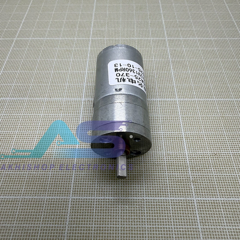 High Speed Motor DC 25GA370 12V 1360RPM 1000RPM