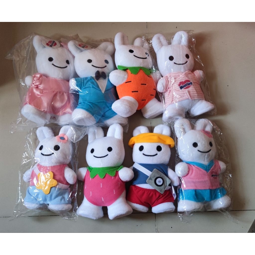 Boneka Rabbit Merries Toys Boneka Kelinci Putih Lucu