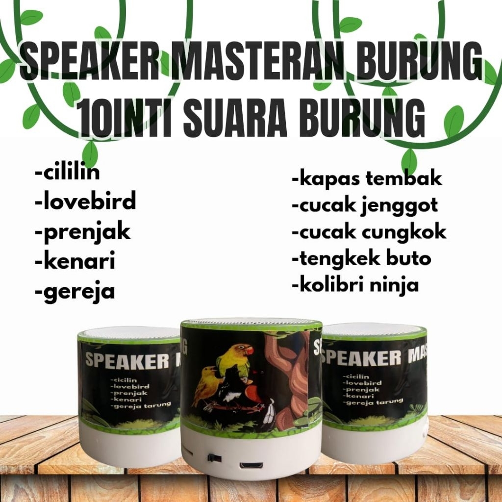 Mp3 Masteran 10 Inti Burung Speaker Masteran Burung
