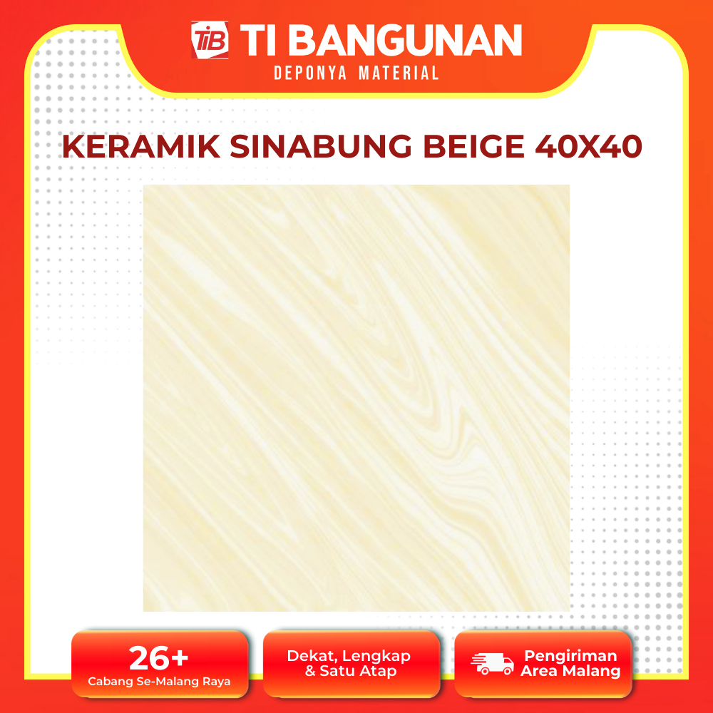 KERAMIK SINABUNG BEIGE 40X40 - KERAMIK SINABUNG GREY 40 X 40 - KERAMIK SINABUNG GREY 40X40 -  KERAMI