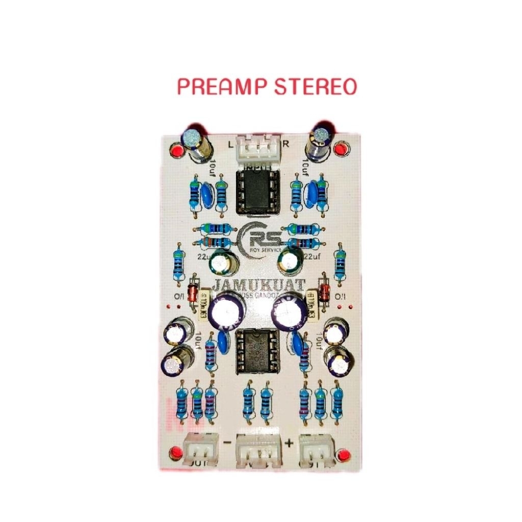 PreAmp / Audio PreAmp / PreAmp Stereo Penguat Input