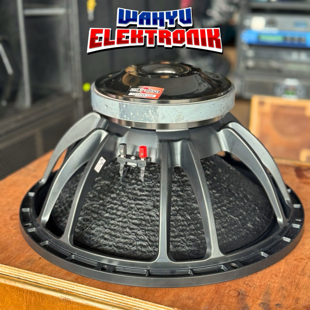 Speaker B&C 18TBW100 Grade A // Speaker B&C 18TBW100 coil 4inch // Speaker B&C 18inch