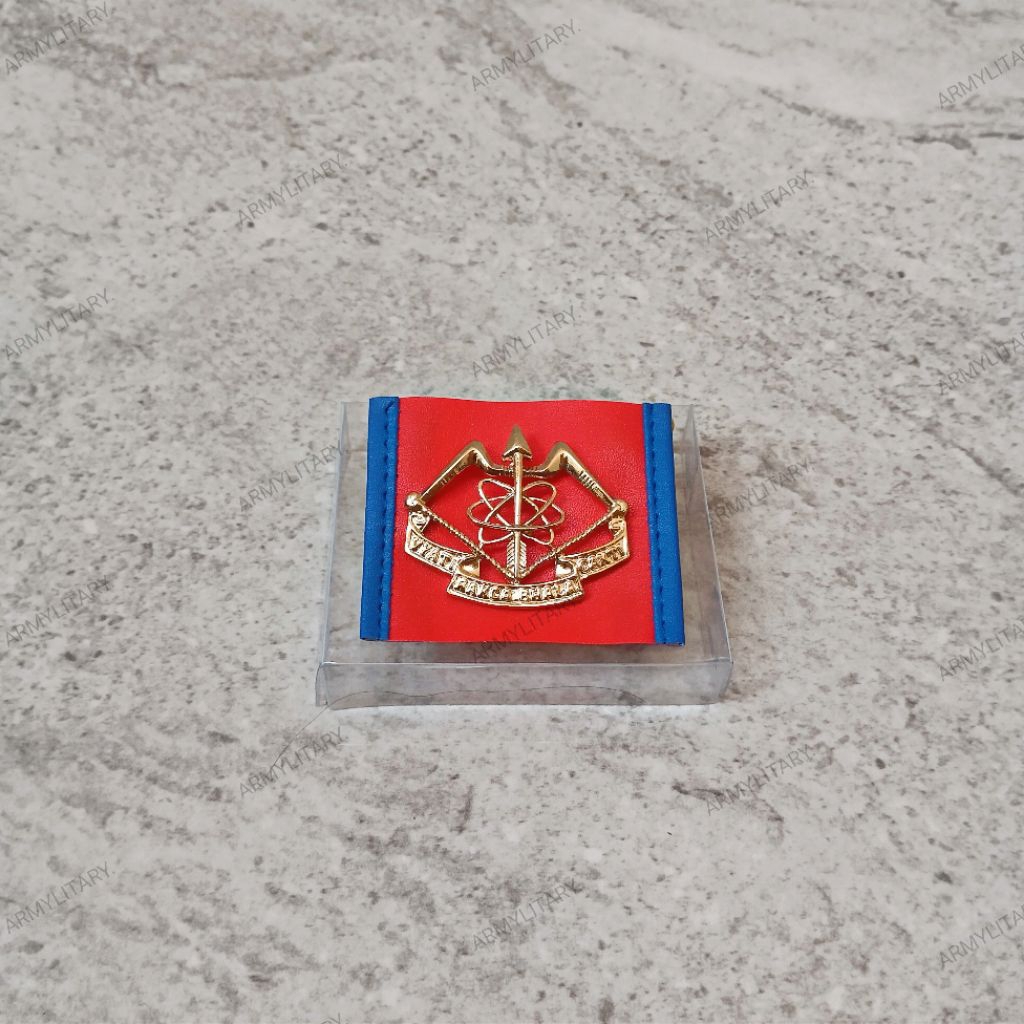 EMBLEM BARET ARHANUD LOGAM GOLD