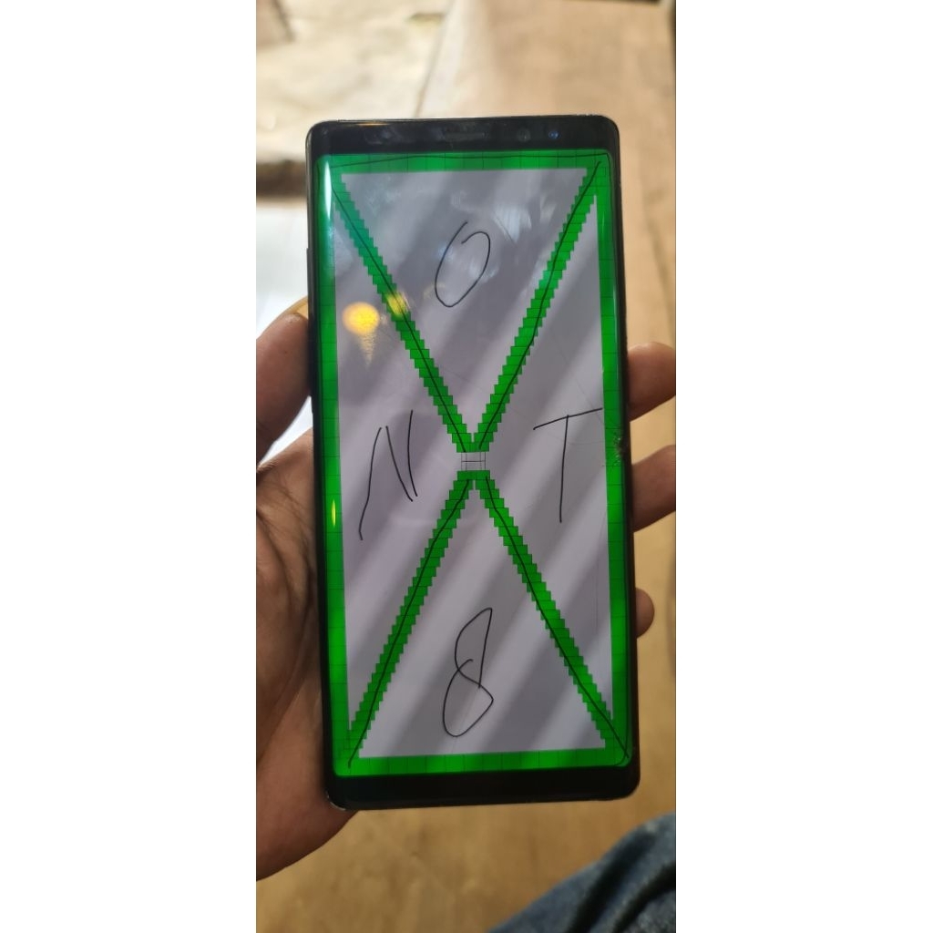 lcd samsung note 8