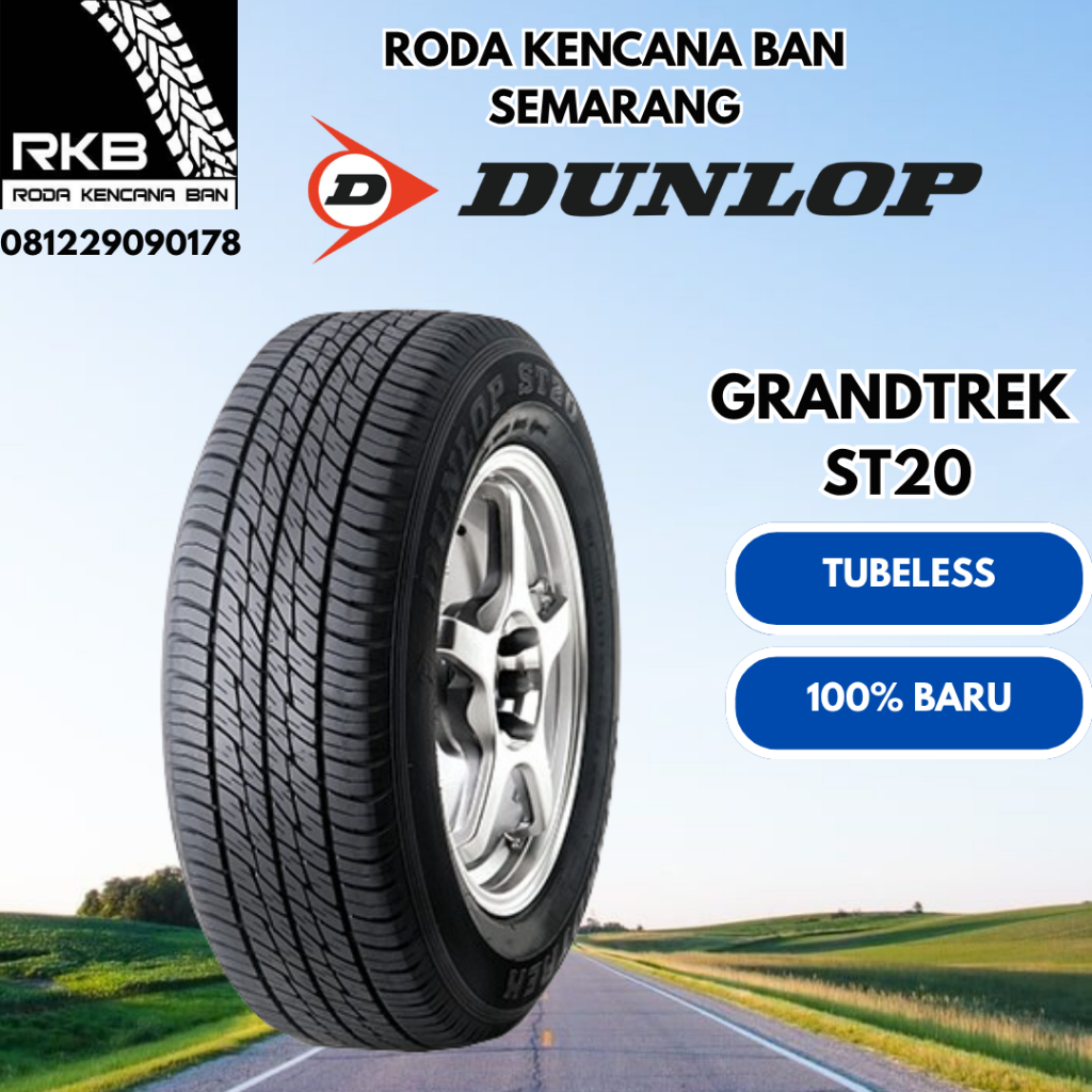 235 60 R16 - Ban Mobil Rush Terios Captiva-Dunlop ST20 Ukuran 235/60 R16