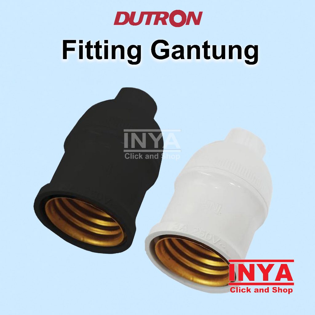 Dutron Fitting Gantung - Fitting Lampu Gantung