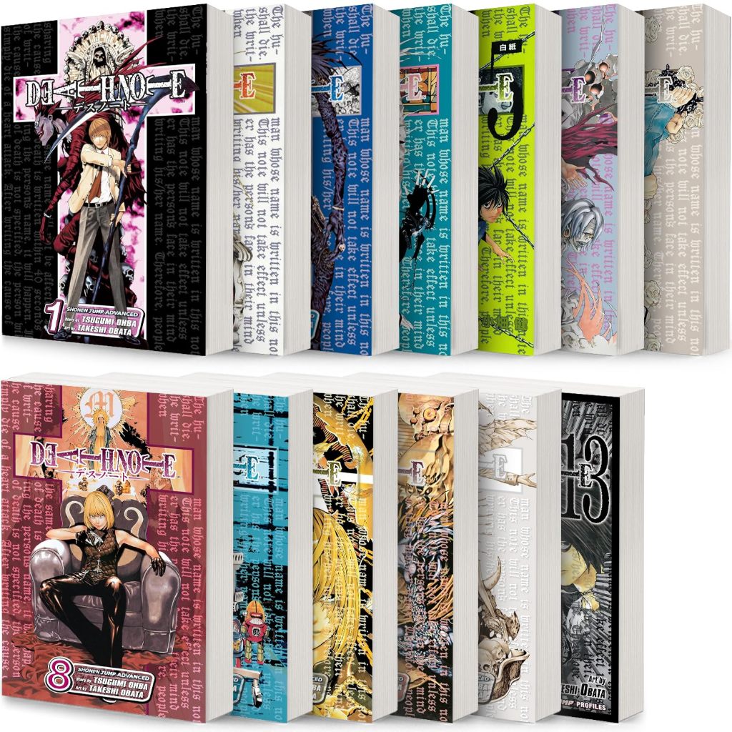Death Note Vol. 1-12 Collection komik Eng - Comic Chace plus