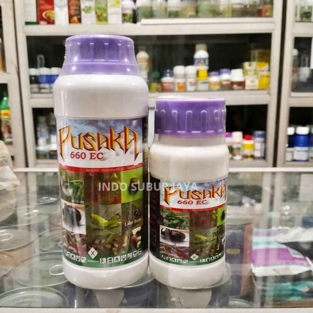 Pusaka 660 EC– Insektisida Basmi Lalat Buah, Wereng, Ulat Grayak Tanaman