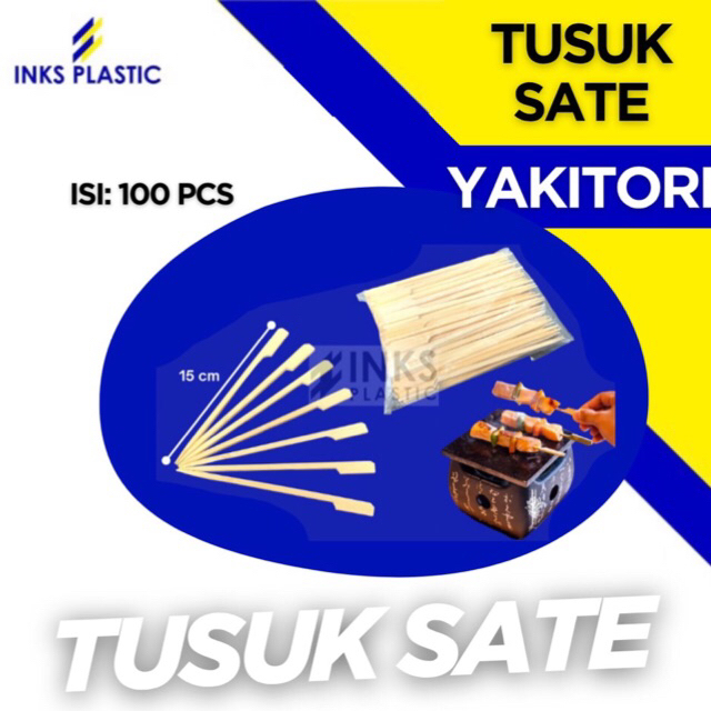 TUSUK SATE YAKITORI TUSUK SATE JEPANG TUSUK DAYUNG TUSUK BURGER