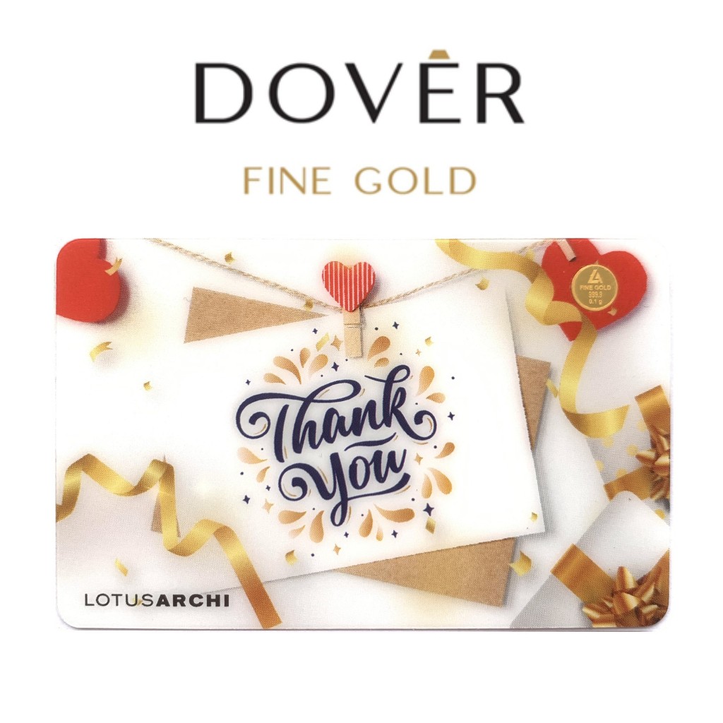 Logam Mulia Lotus Archi 0,1 0.1 gr gram Press Emas LM LA Gift Series