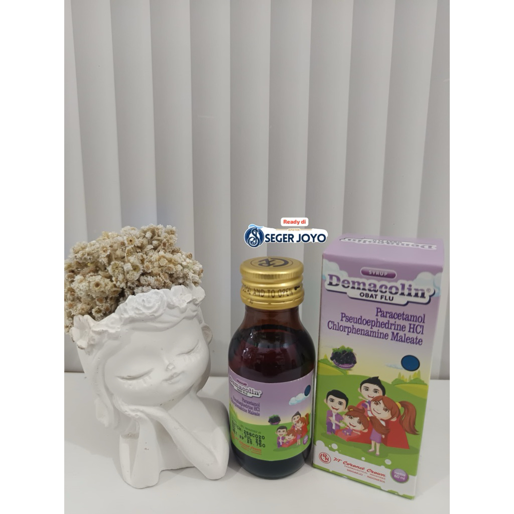 DEMACOLIN SIRUP (Obat Flu Anak)