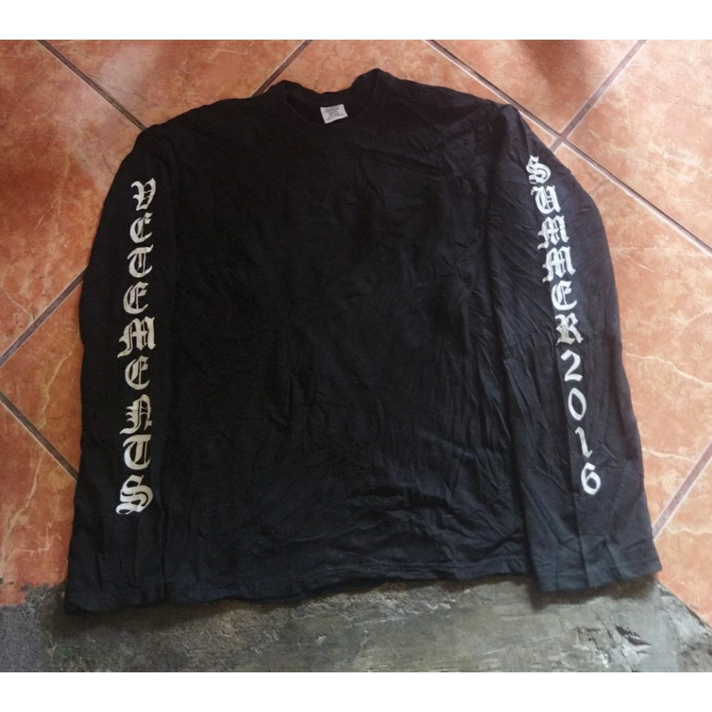 Longsleeve Vetements Summer 2016