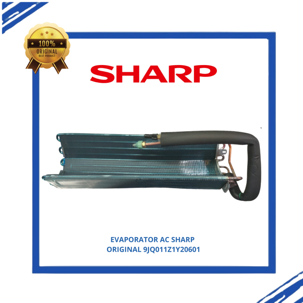EVAPORATOR AC SHARP 1/2 PK AH-A5UCY ORIGINAL 9JQ011Z1Y20601