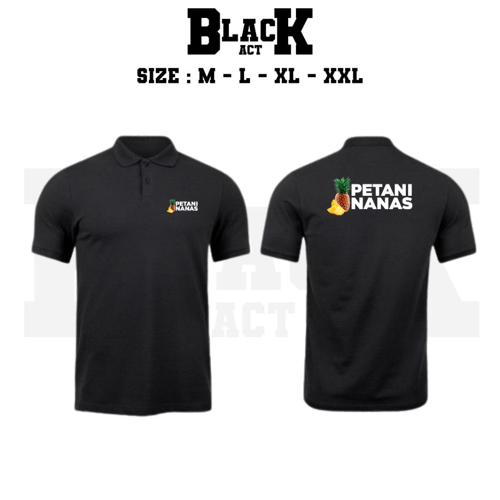 KAOS KERAH PETANI NANAS