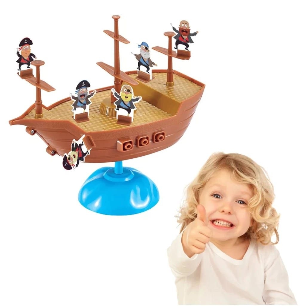 1232 Mainan Pirate Balance Boat Pirates Kapal Bajak Laut / Mainan Kapal Bajak Laut / Mainan Kapal / 
