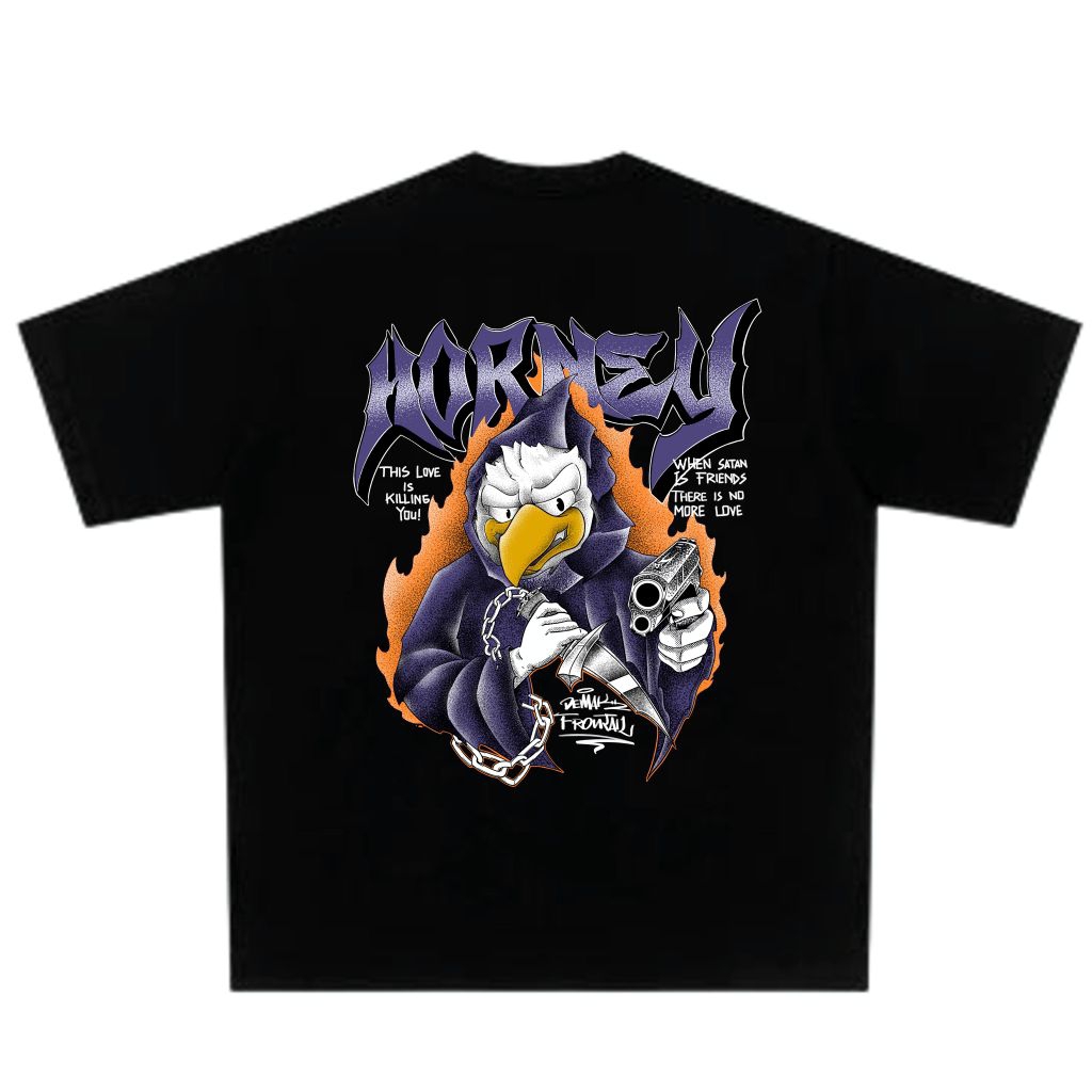 TSHIRT CHICKEN HORNEY HC