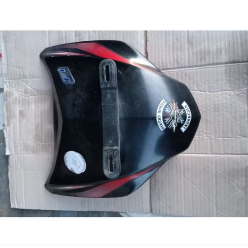 cover tameng depan Honda Supra x 125 helm in original copotan
