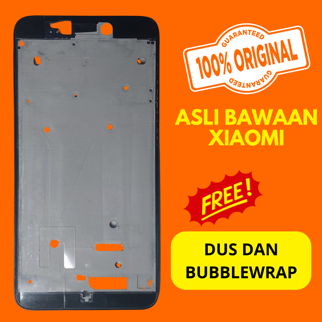 frame lcd xiaomi redmi 4x - asli ori xiaomi - tulangan tatakan ori copotan cabutan bawaan