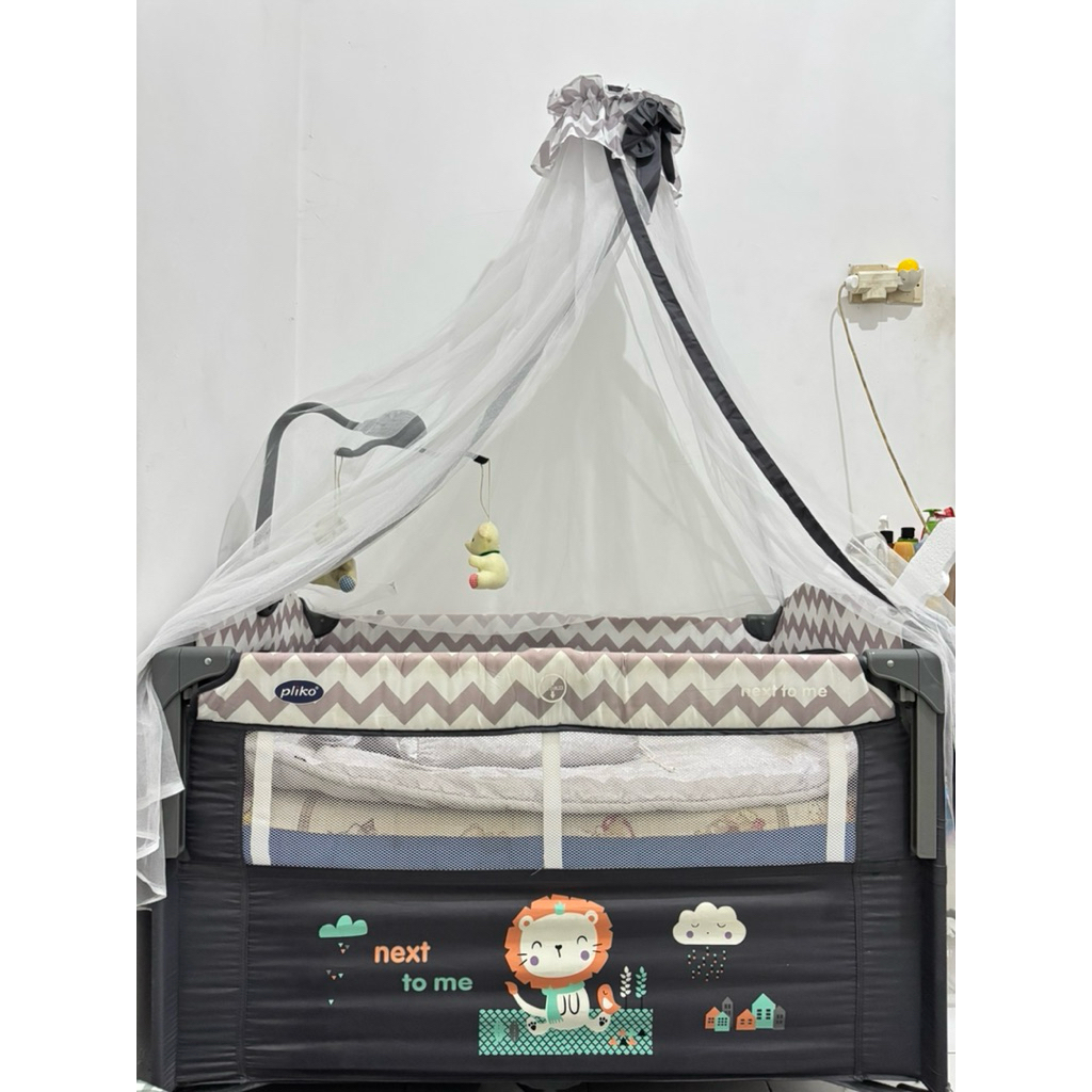 Preloved Pliko 828 Next To Me Baby Box - Ranjang Tempat Tidur Bayi