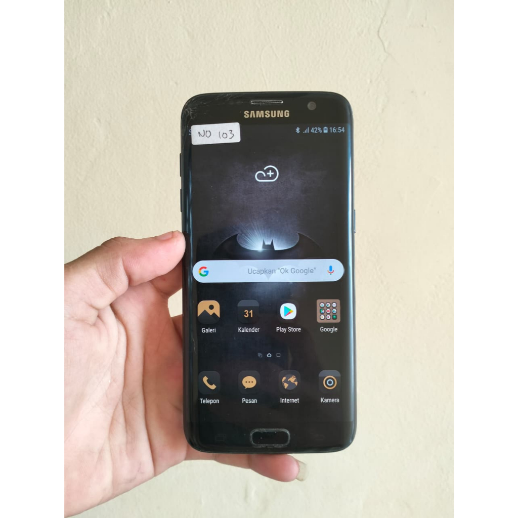 Samsung Galaxy S7 Edge Single SIM LTE RAM 4GB NFC ROM 128GB Finger Print BATMAN EDITION