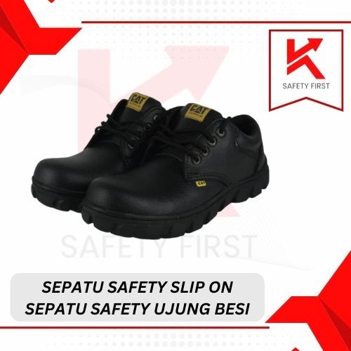 SEPATU SAFETY PENDEK sepatu safety pria x king semi boots sepatu safety pria ujung besi cat tali