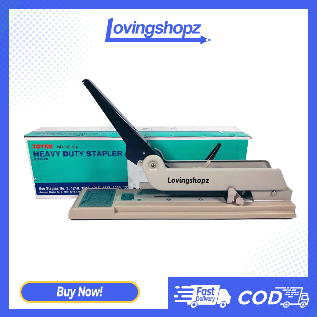 Heavy Duty Stapler Joyko  HD12L/24, Stapler/Staples Joyko HD 12L/24, Stapler Gede